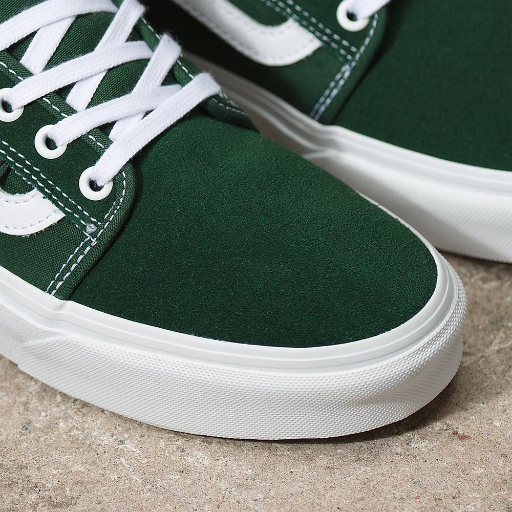 Tenis Vans Chukka Low Sidestripe Mujer Verde | CXF930584