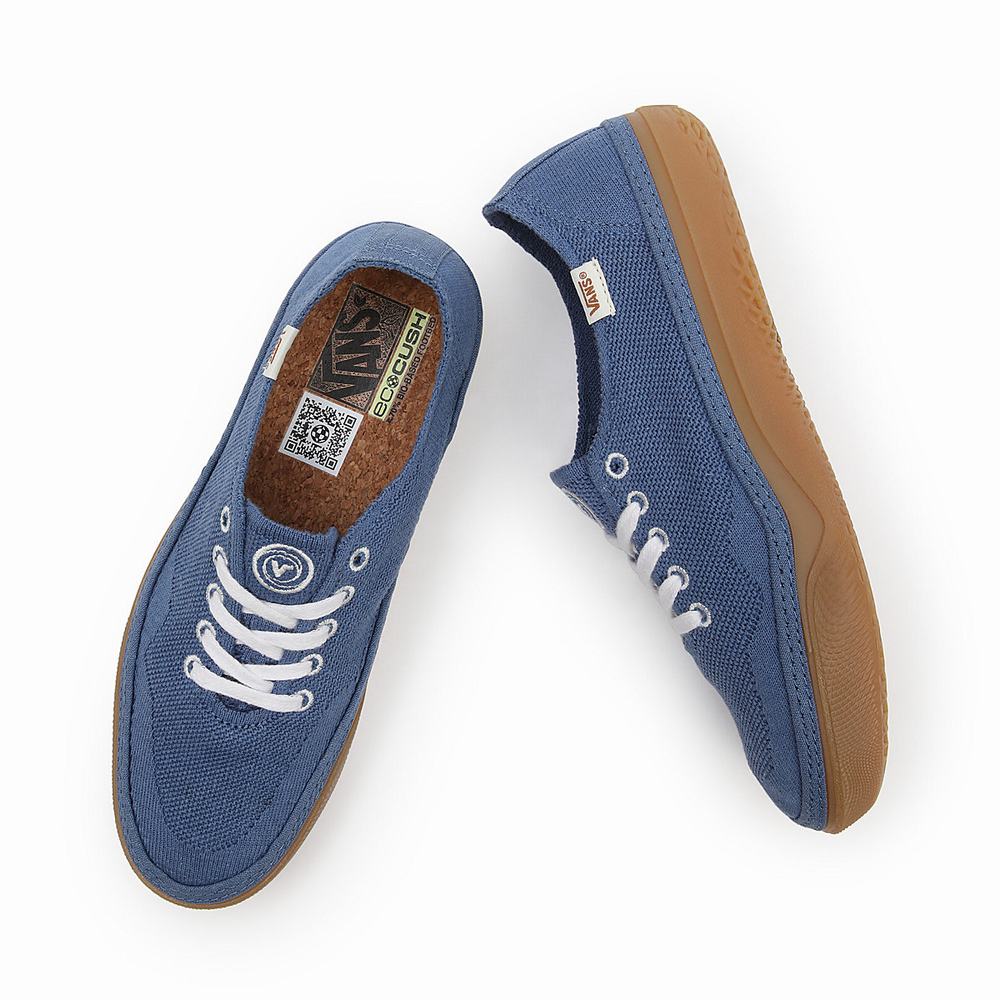 Tenis Vans Circle Vee Hombre Azules | NWZ543129