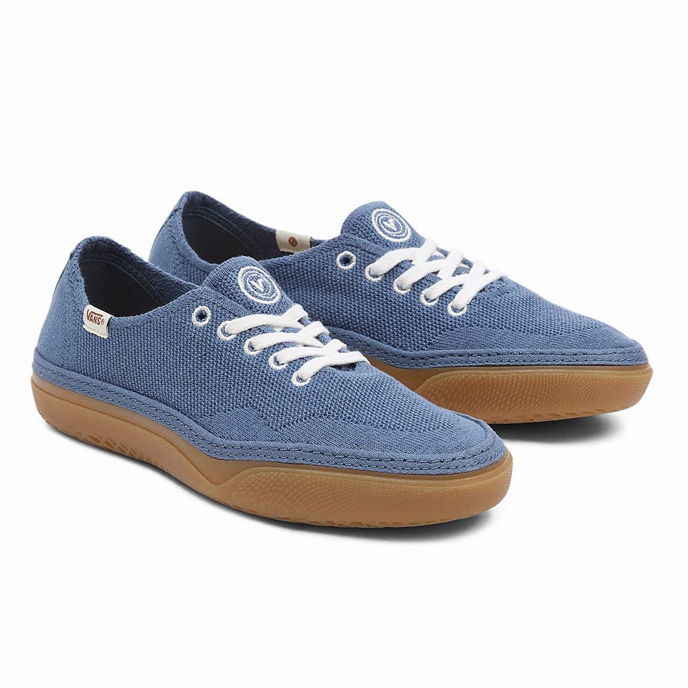 Tenis Vans Circle Vee Hombre Azules | NWZ543129