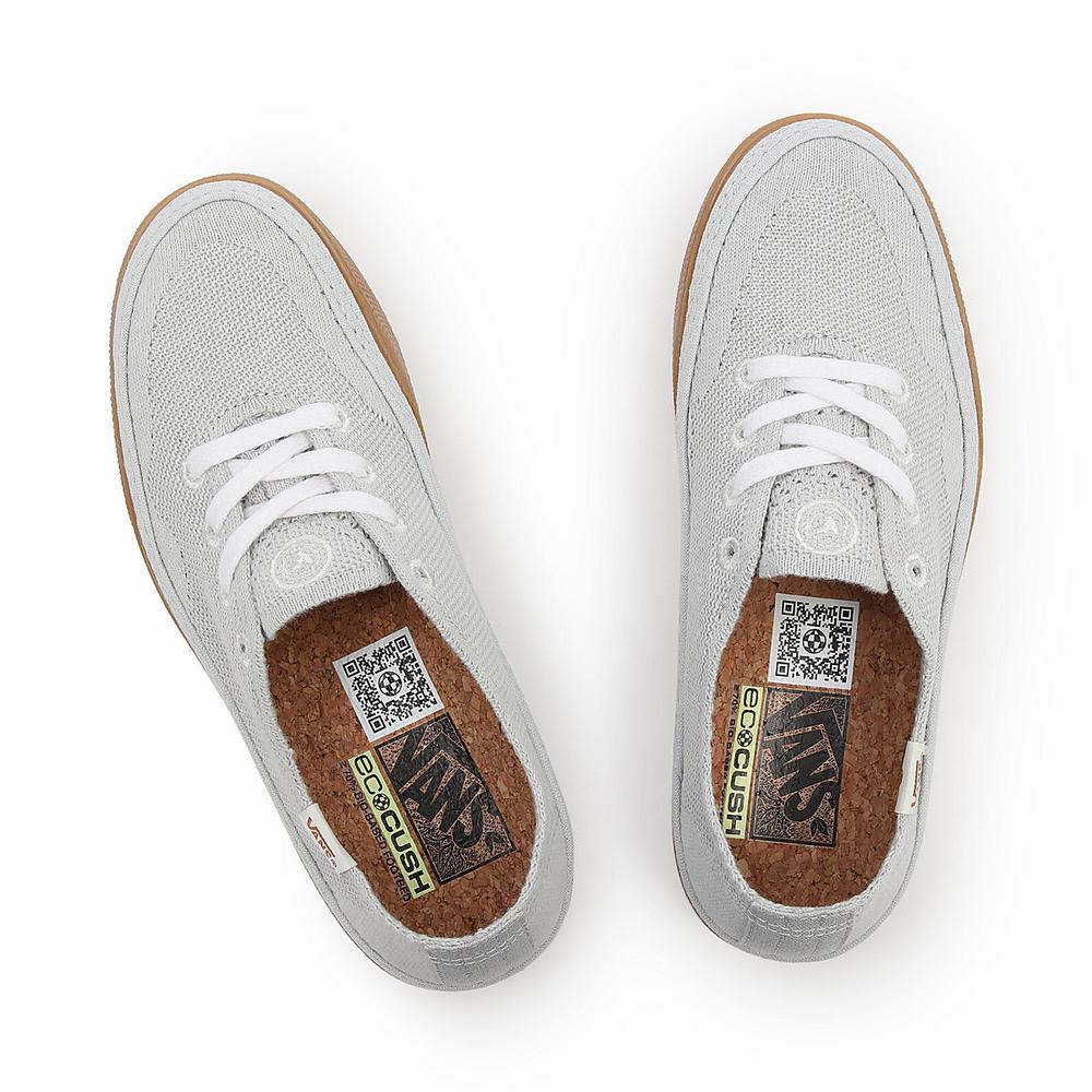 Tenis Vans Circle Vee Hombre Gris | UMT342615