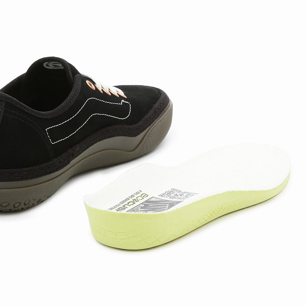 Tenis Vans Circle Vee Hombre Negras | BXY560973