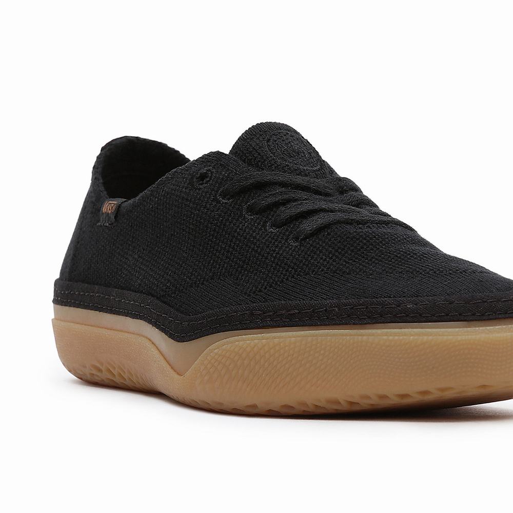 Tenis Vans Circle Vee Hombre Negras | HNU706538