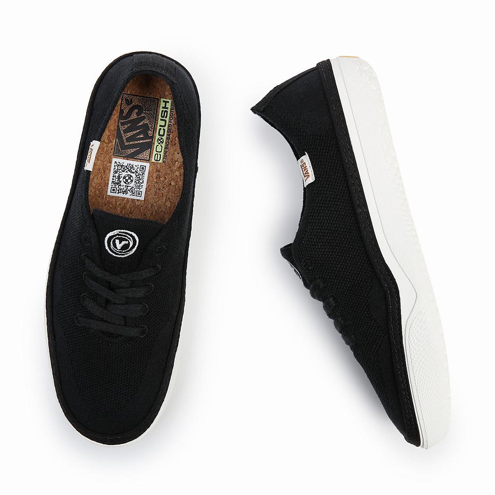 Tenis Vans Circle Vee Hombre Negras | UTN831657