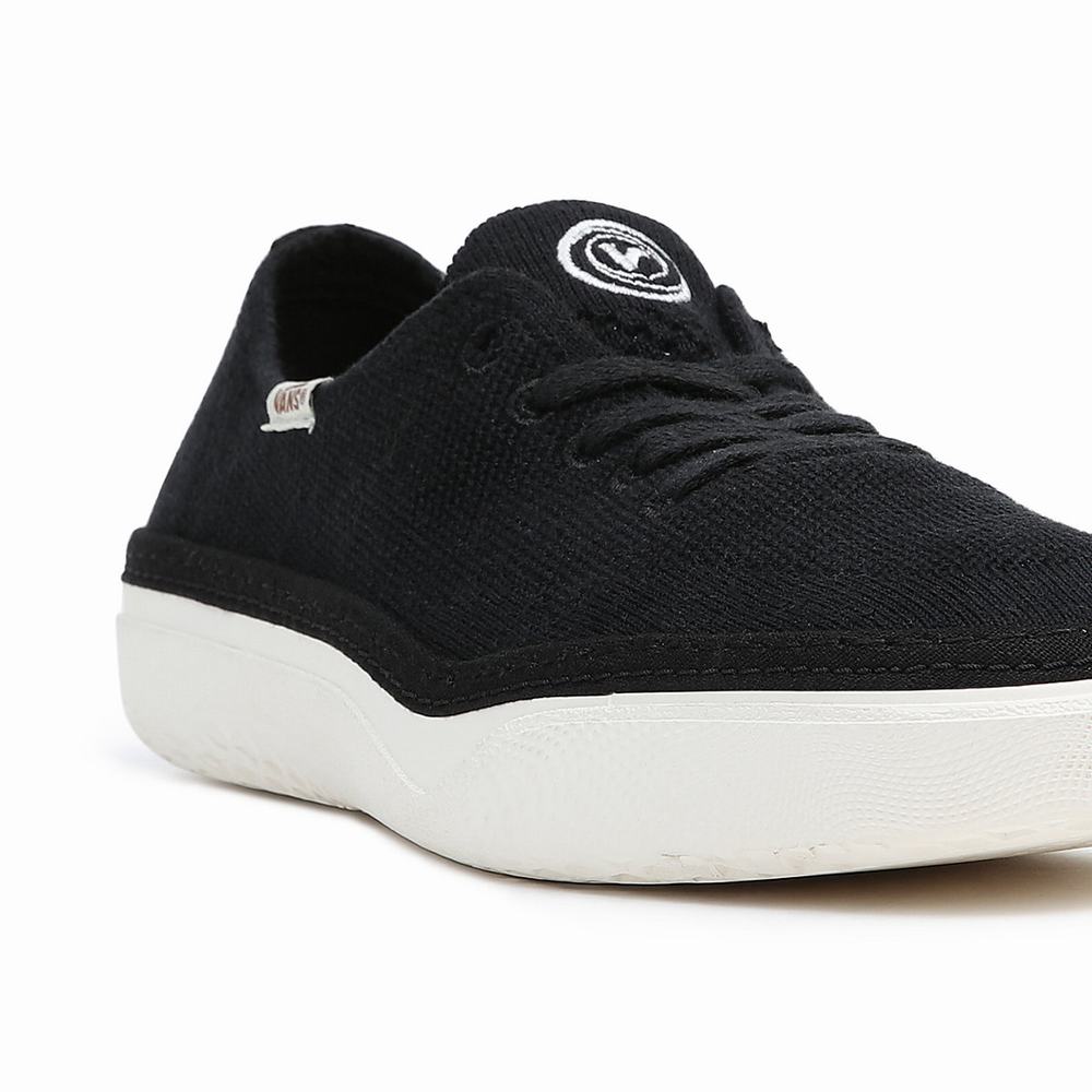 Tenis Vans Circle Vee Hombre Negras | UTN831657