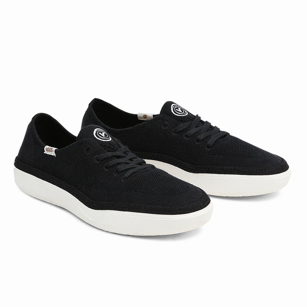 Tenis Vans Circle Vee Hombre Negras | UTN831657