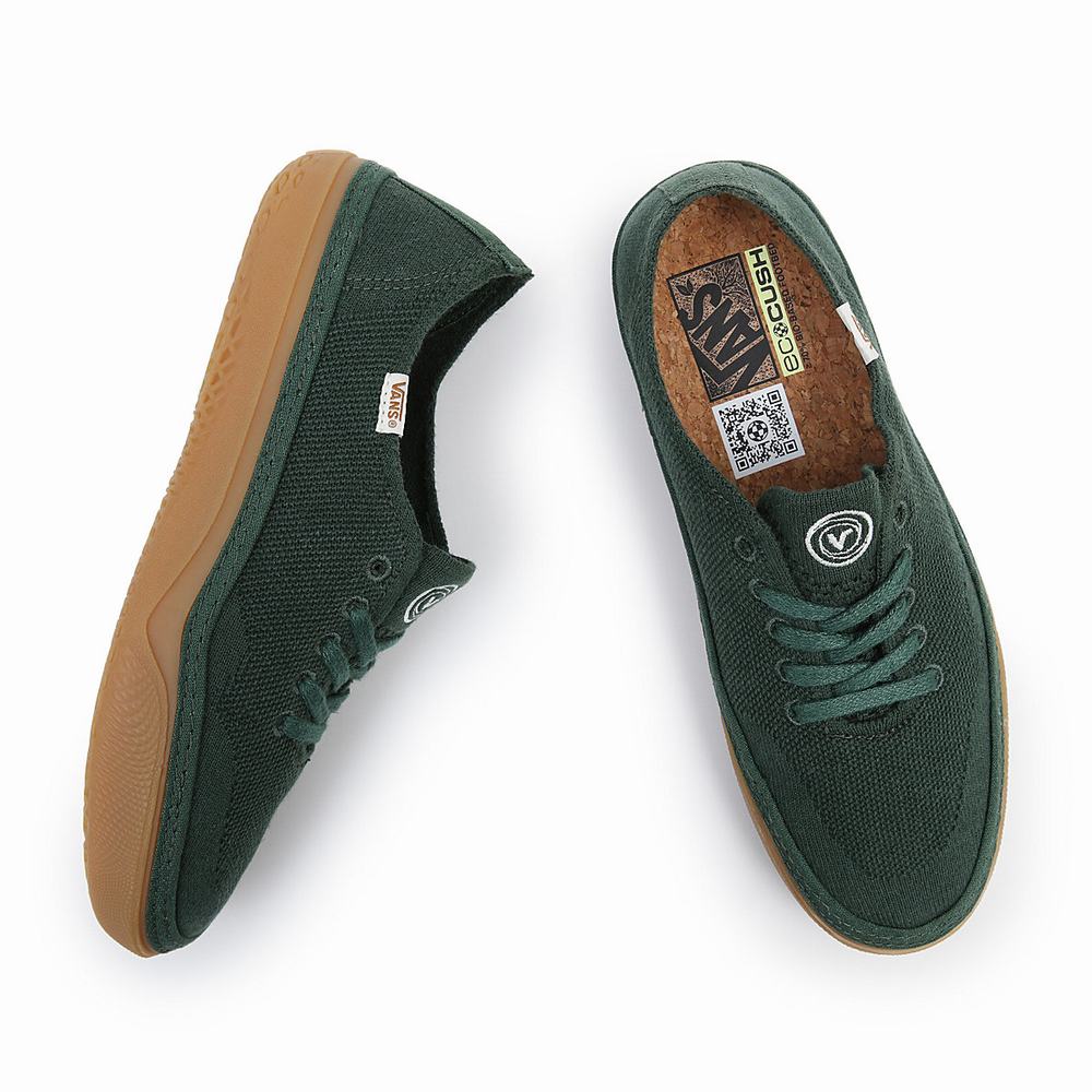 Tenis Vans Circle Vee Mujer Verde | IYT109643