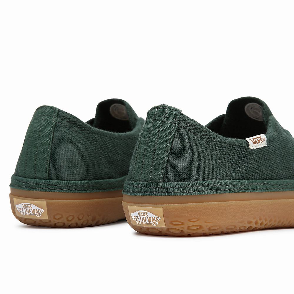 Tenis Vans Circle Vee Mujer Verde | IYT109643