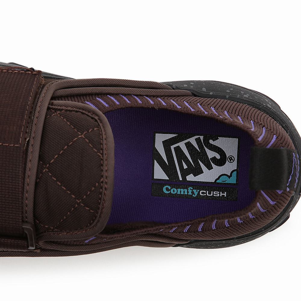 Tenis Vans Circuit Coast ComfyCush Hombre Marrones | MCS496015