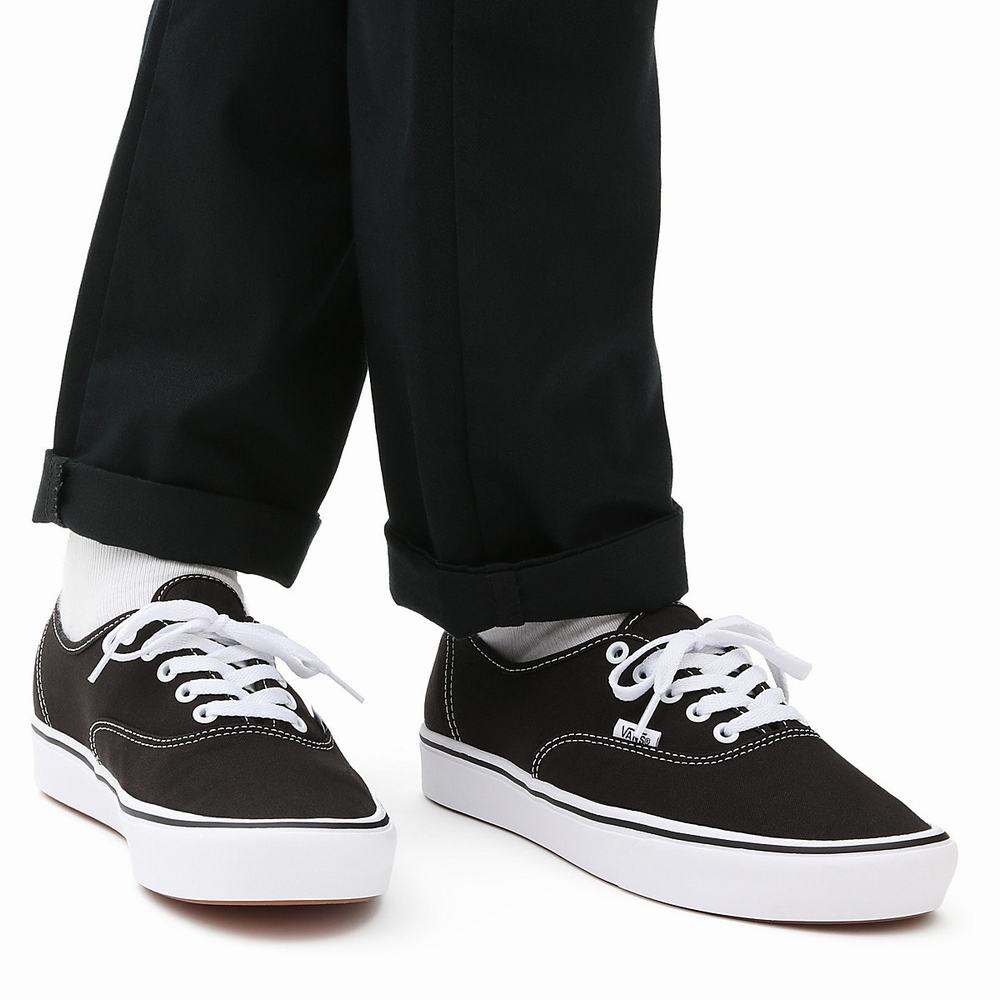 Tenis Vans Classic ComfyCush Authentic Hombre Negras | NJV781962