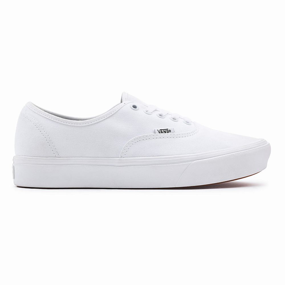 Tenis Vans Classic ComfyCush Authentic Hombre Blancas | YZH234108