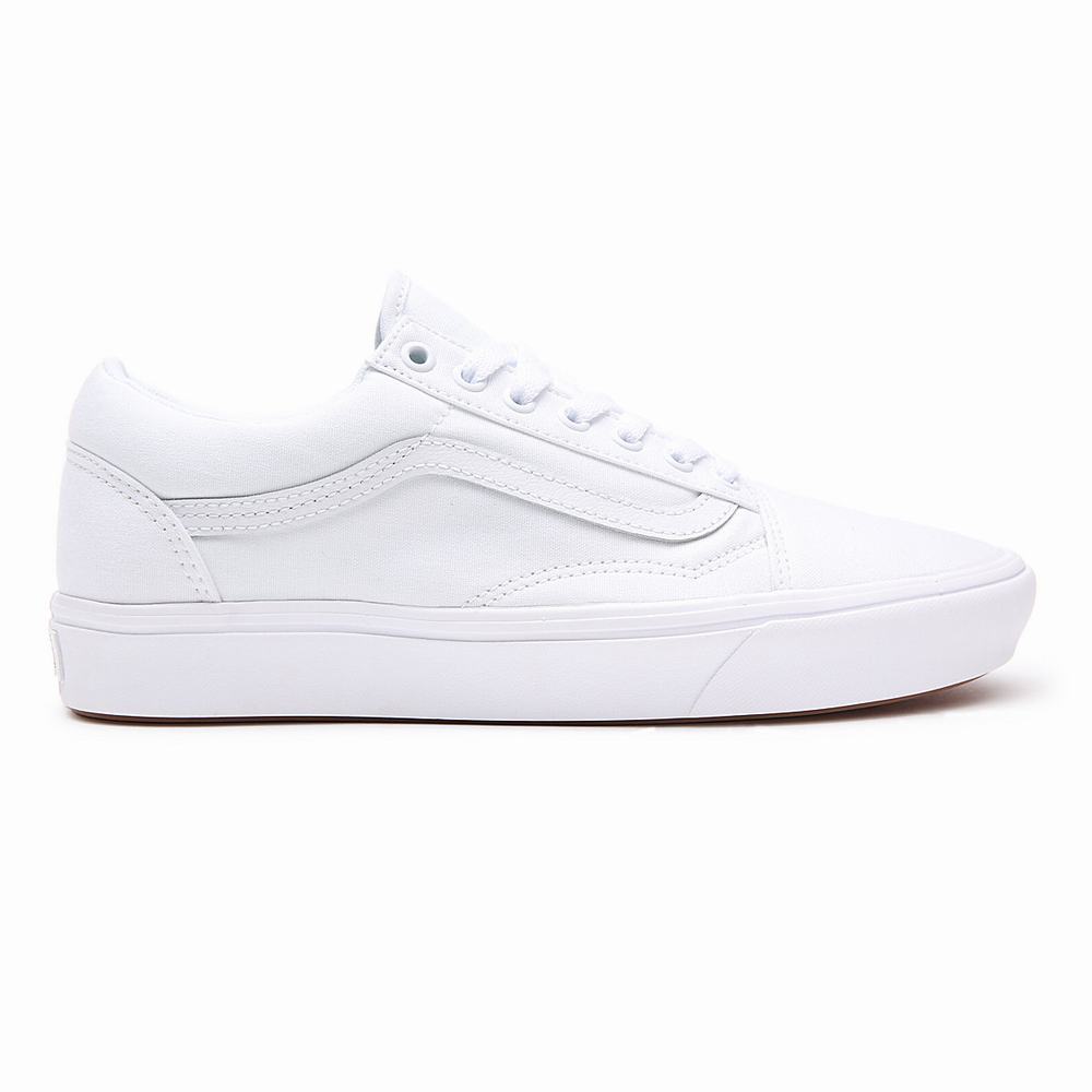 Tenis Vans Classic ComfyCush Old Skool Hombre Blancas | KVX840725