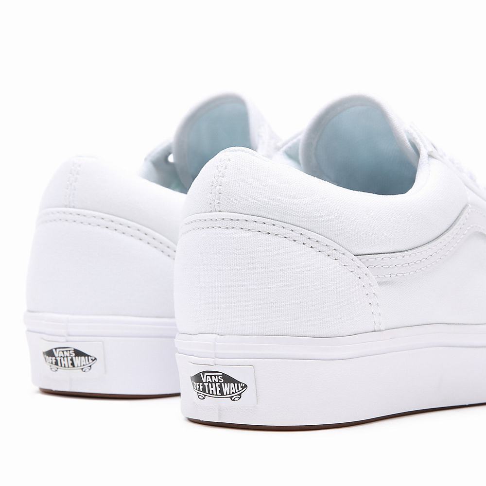 Tenis Vans Classic ComfyCush Old Skool Mujer Blancas | DNE059738