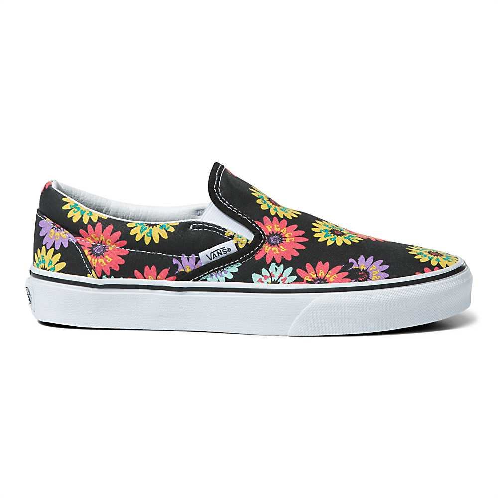 Tenis Vans Classic Slip-On Mujer Negras | GVX701935