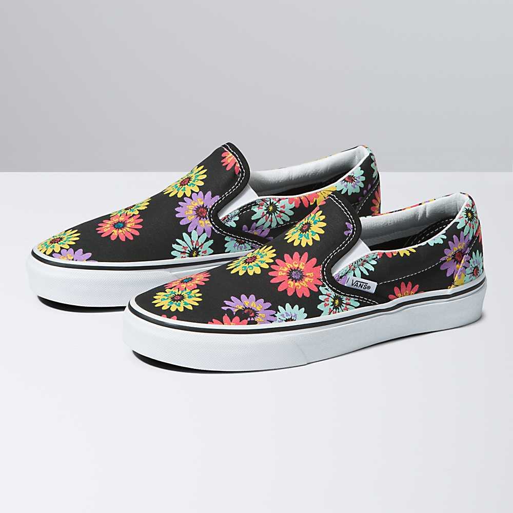 Tenis Vans Classic Slip-On Mujer Negras | GVX701935