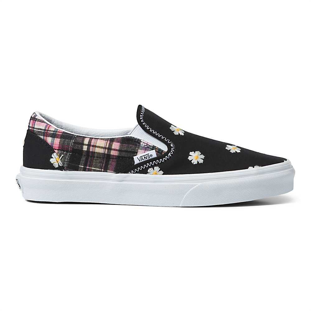 Tenis Vans Classic Slip-On Mujer Negras | TZU059682