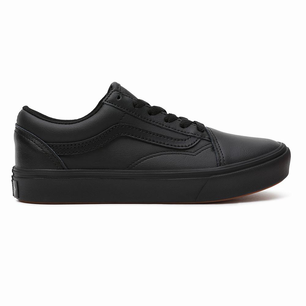 Tenis Vans Classic Tumble ComfyCush Old Skool (8-14 years) Niños Negras | MIO063728