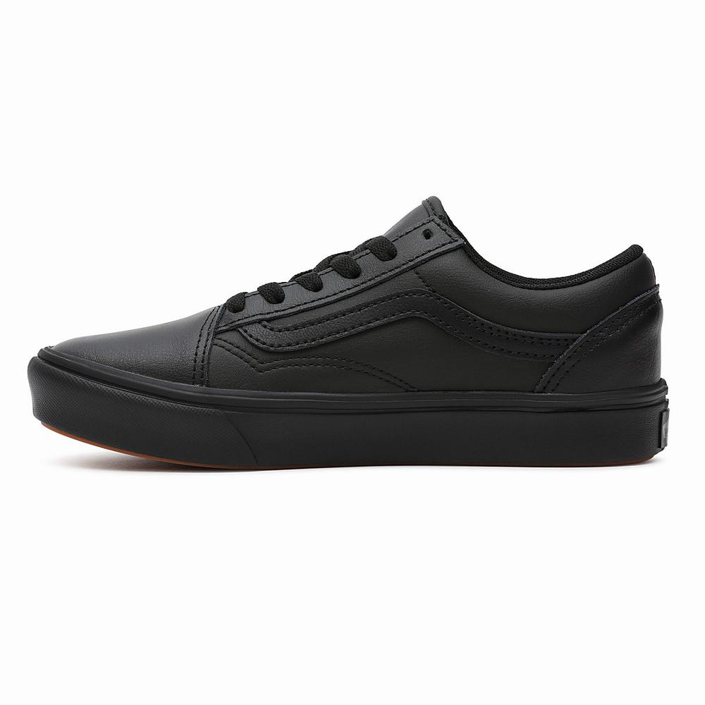 Tenis Vans Classic Tumble ComfyCush Old Skool (8-14 years) Niños Negras | MIO063728