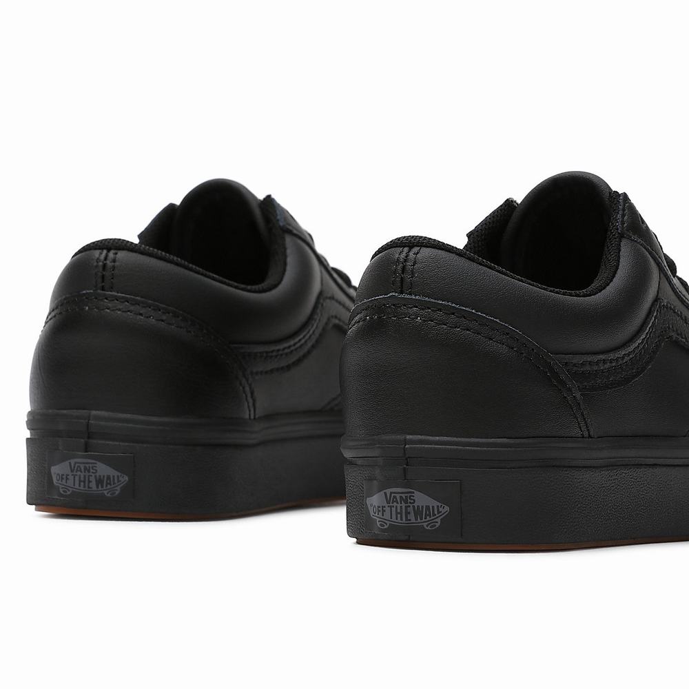 Tenis Vans Classic Tumble ComfyCush Old Skool (8-14 years) Niños Negras | MIO063728