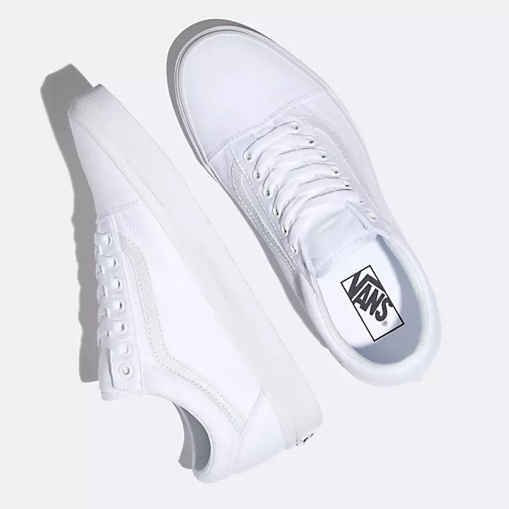 Tenis Vans Classic Tumble Old Skool Mujer Blancas | CVB806247