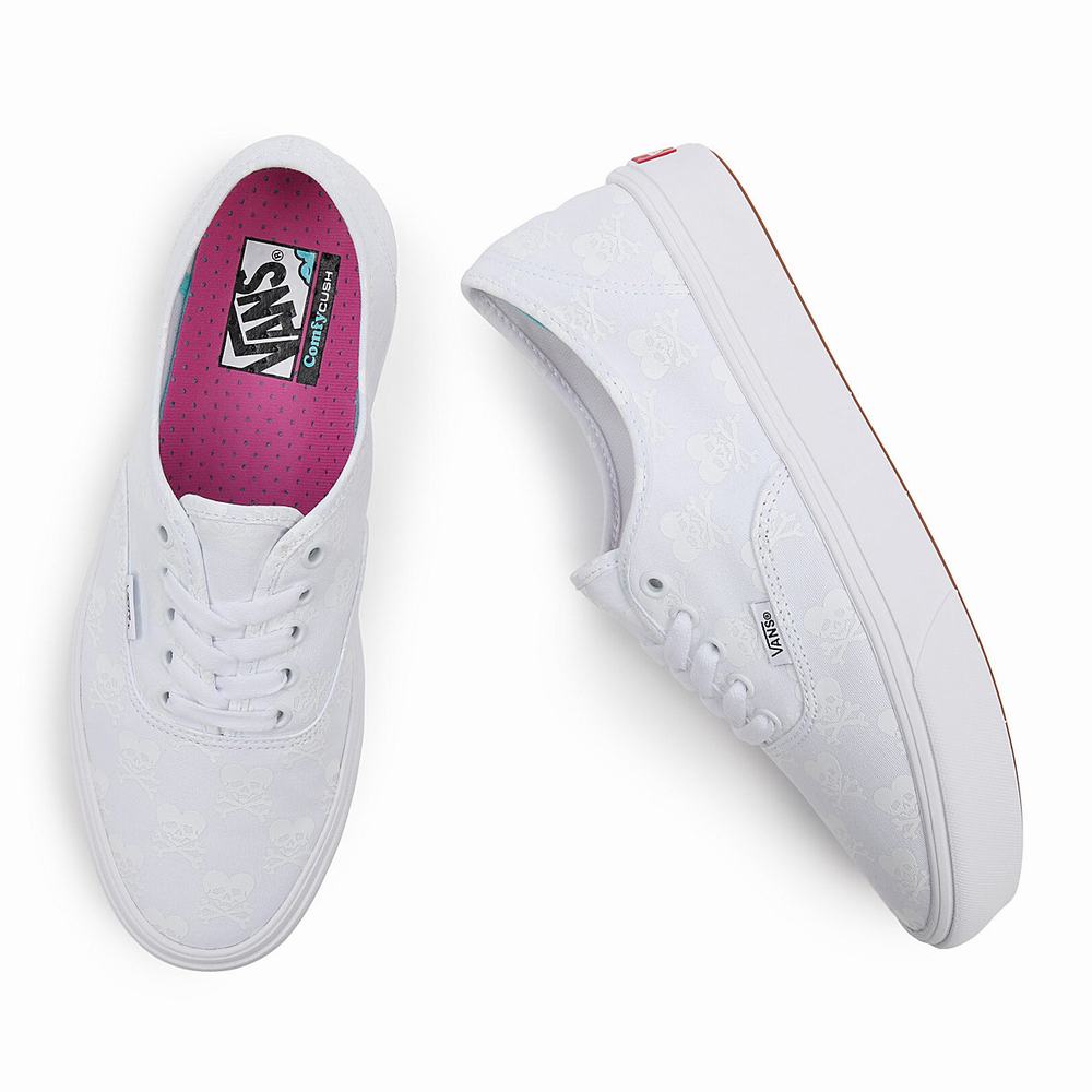 Tenis Vans Coldhearted ComfyCush Authentic Mujer Blancas | BZO371604