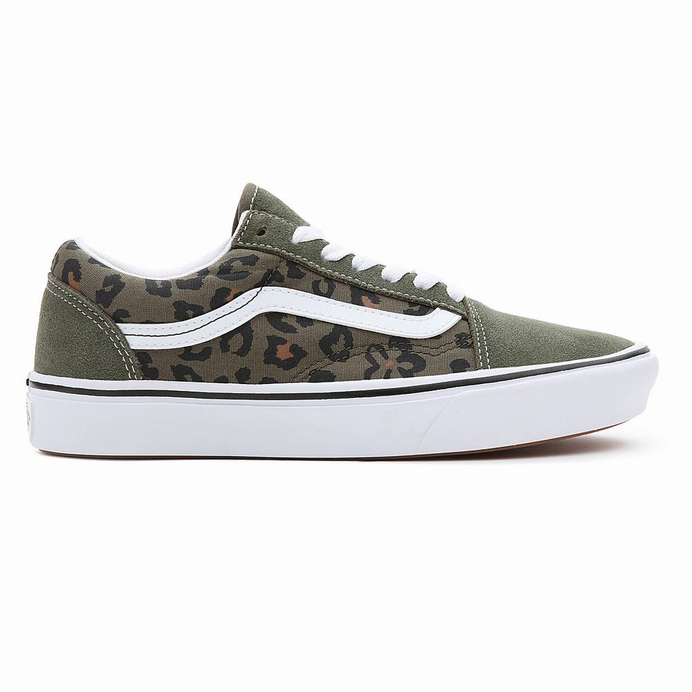 Tenis Vans ComfyCush Old Skool Hombre Verde | MXW087639