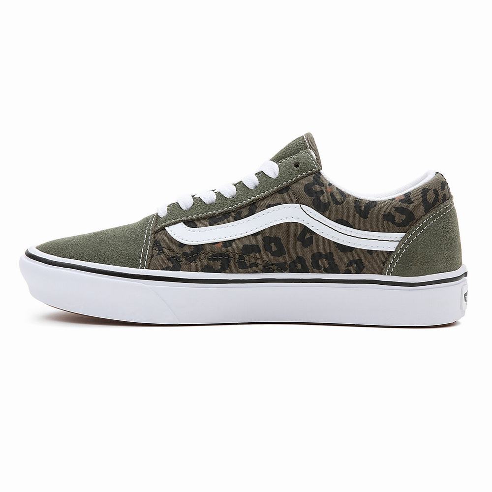 Tenis Vans ComfyCush Old Skool Hombre Verde | MXW087639