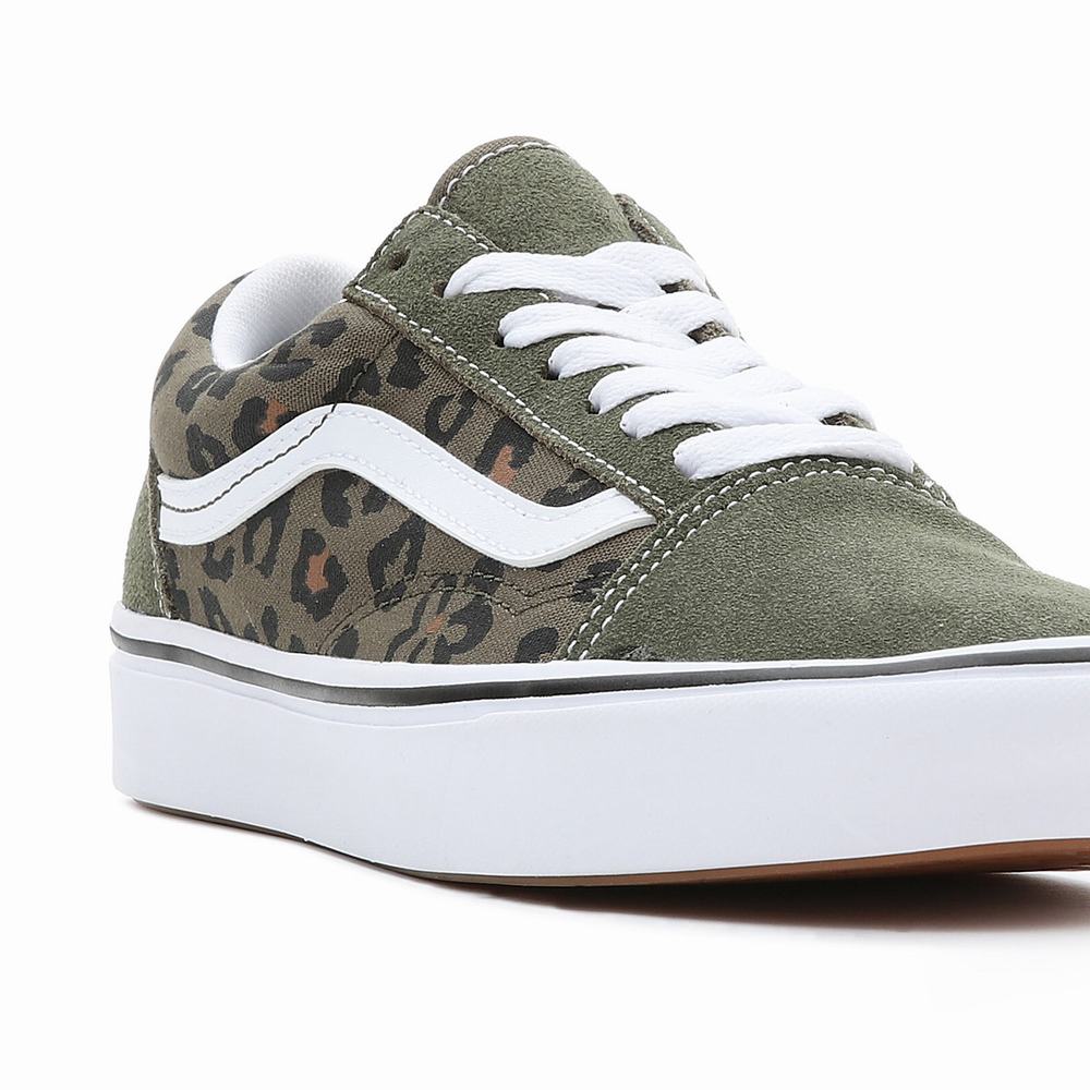 Tenis Vans ComfyCush Old Skool Hombre Verde | MXW087639