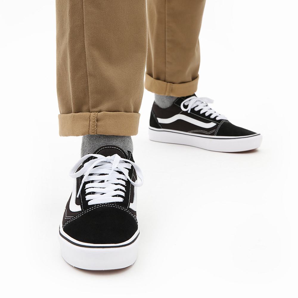 Tenis Vans ComfyCush Old Skool Mujer Negras | LQP746305