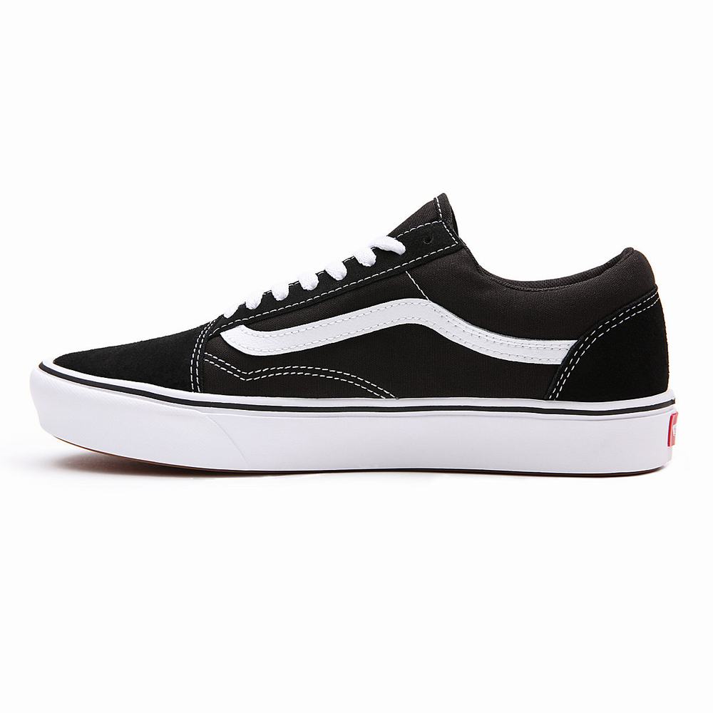 Tenis Vans ComfyCush Old Skool Mujer Negras | LQP746305