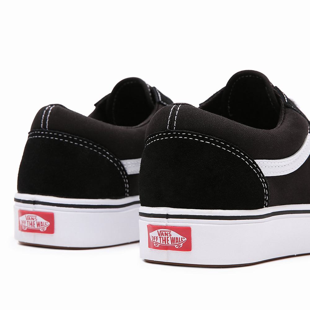 Tenis Vans ComfyCush Old Skool Mujer Negras | LQP746305