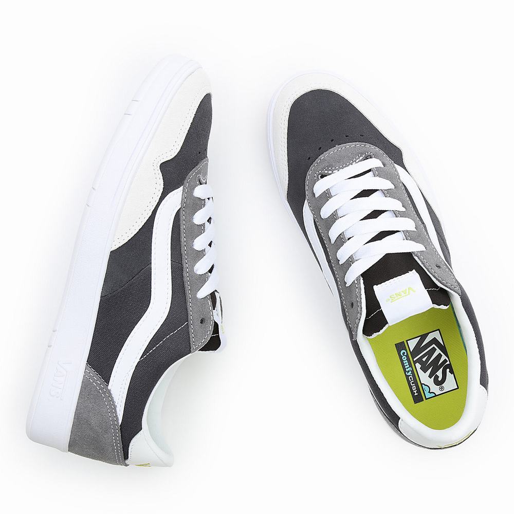 Tenis Vans Cruze Too ComfyCush Mujer Gris | HJX632471