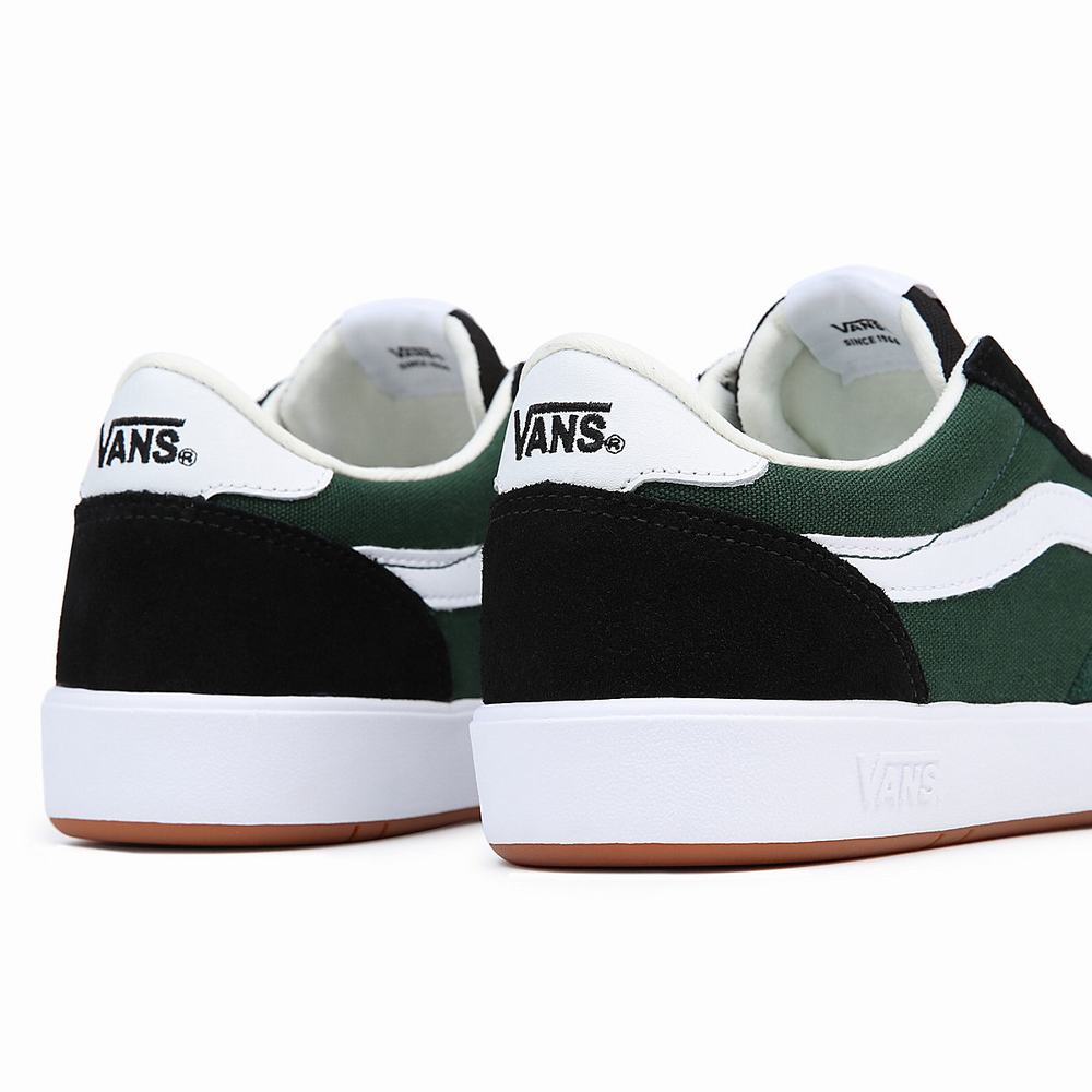 Tenis Vans Cruze Too ComfyCush Mujer Negras/Verde | AUI821567