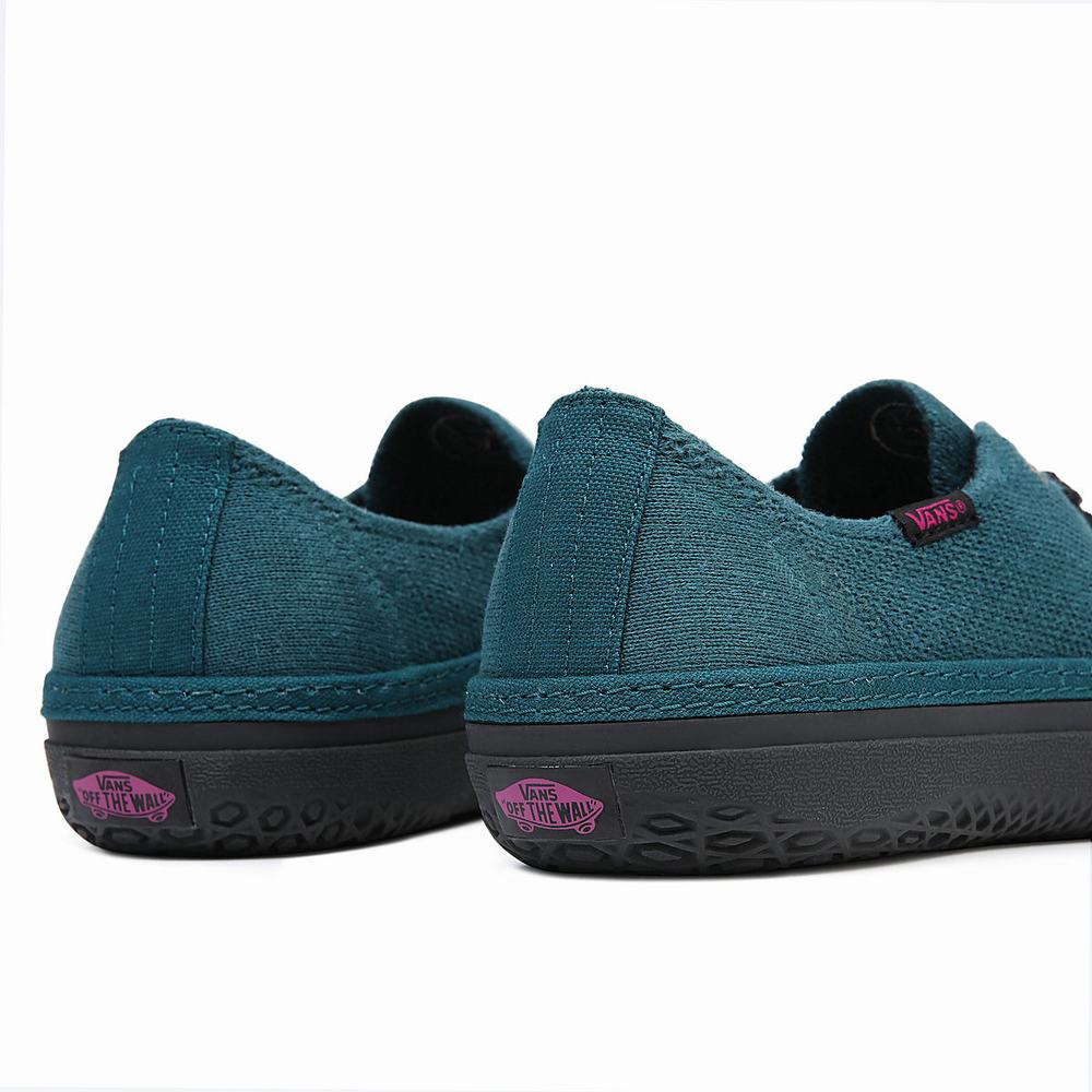 Tenis Vans Curren X Knost Circle Vee Hombre Azules | CIQ901836