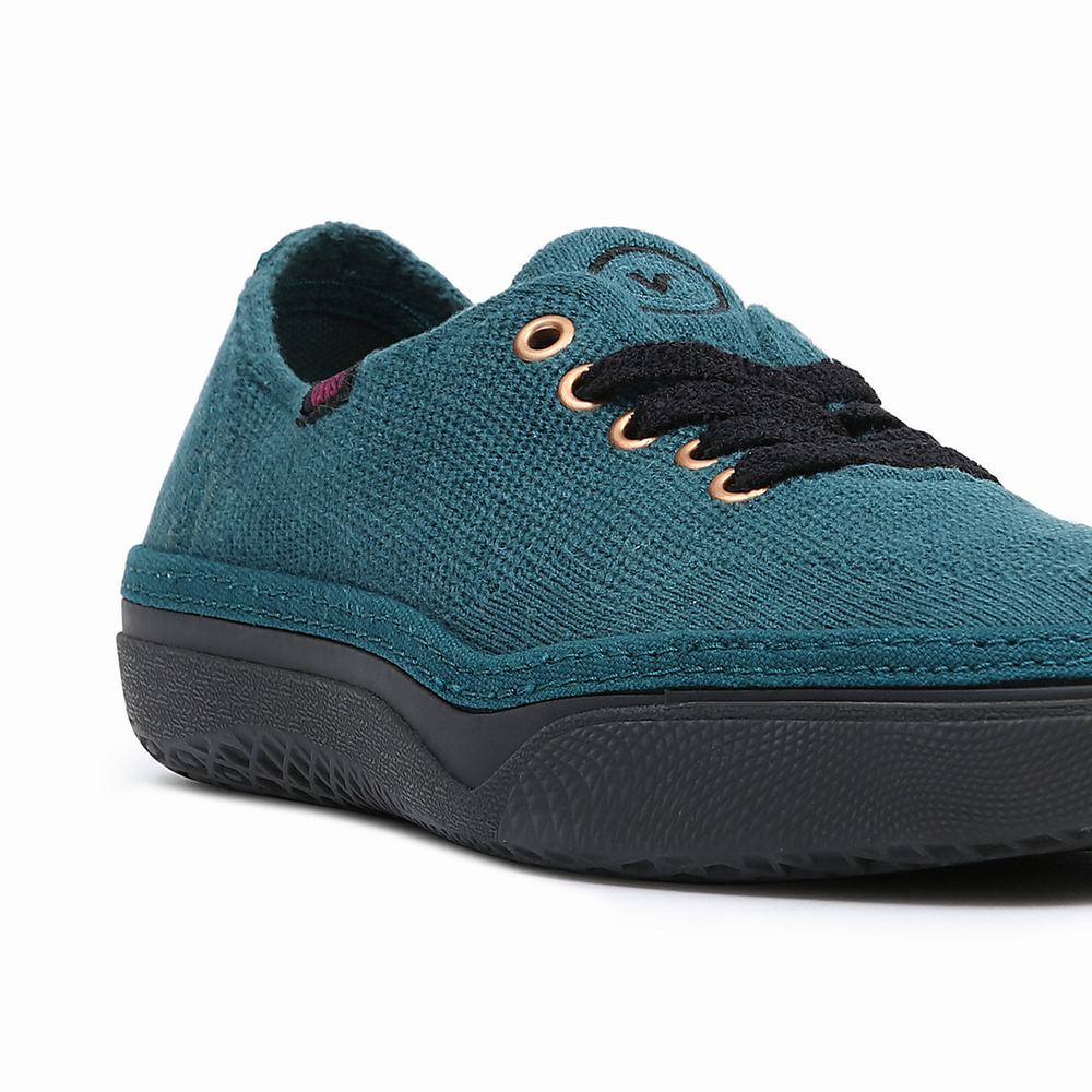 Tenis Vans Curren X Knost Circle Vee Hombre Azules | CIQ901836