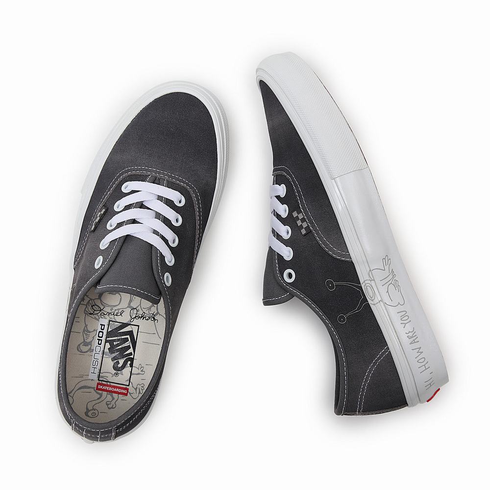 Zapatos womens outlet vans gris