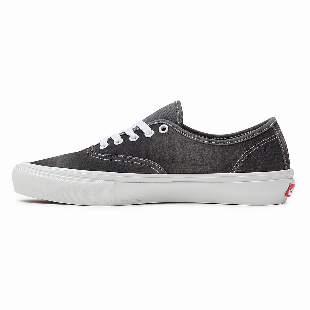 Tenis Vans Daniel Johnston Skate Authentic Hombre Gris | HER615890