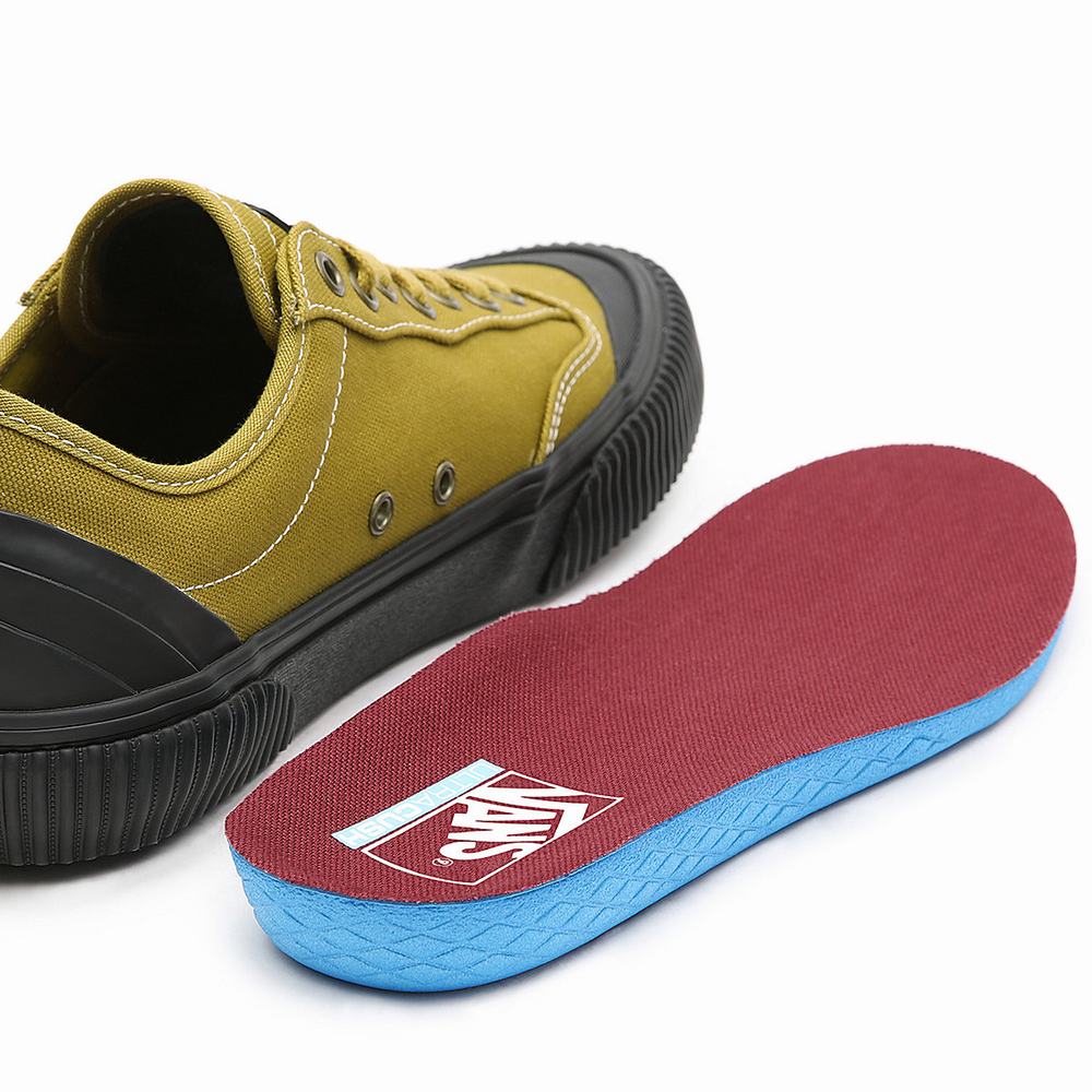 Tenis Vans Destruct SF Hombre Amarillo/Marrones | ERD834061