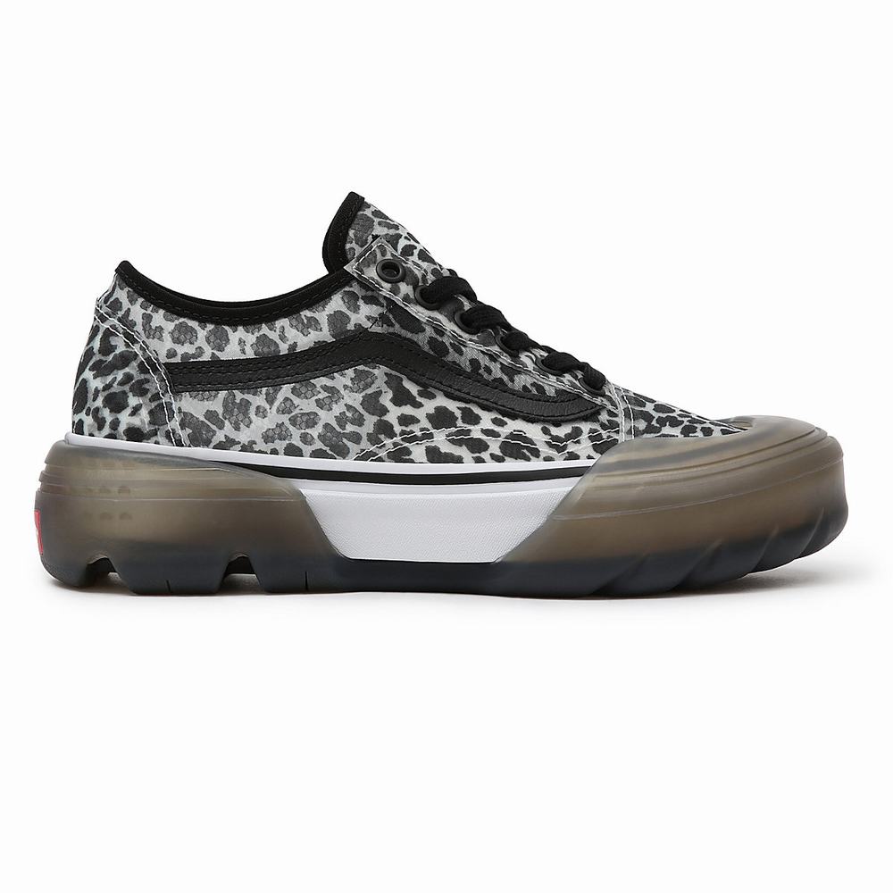 Tenis Vans Dots Old Skool Tapered Mesh DX Modular Mujer Blancas | BVL172306