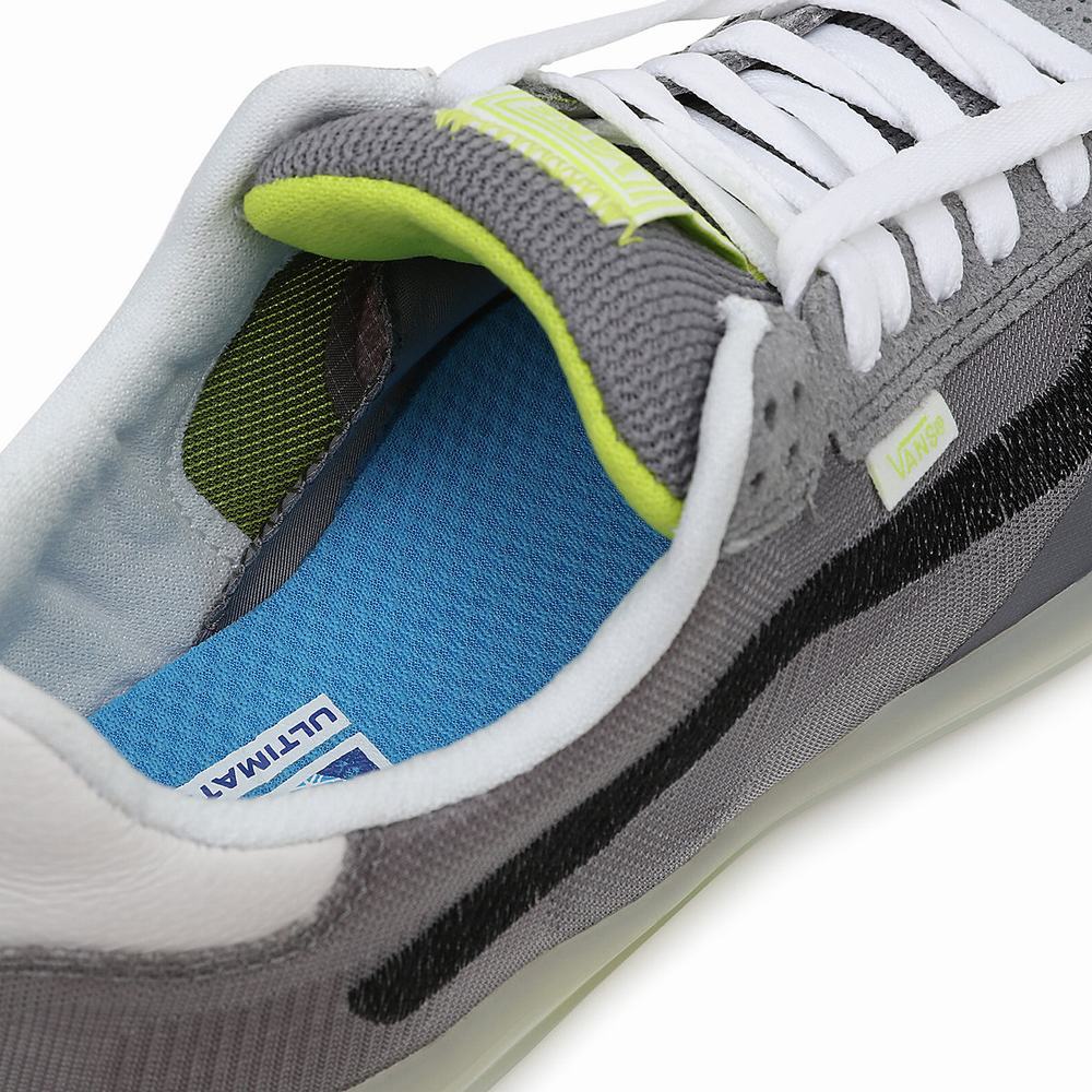 Tenis Vans EVDNT UltimateWaffle Hombre Gris/Blancas | XBM491602