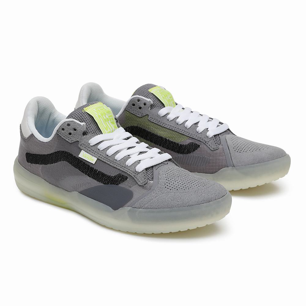 Tenis Vans EVDNT UltimateWaffle Hombre Gris/Blancas | XBM491602