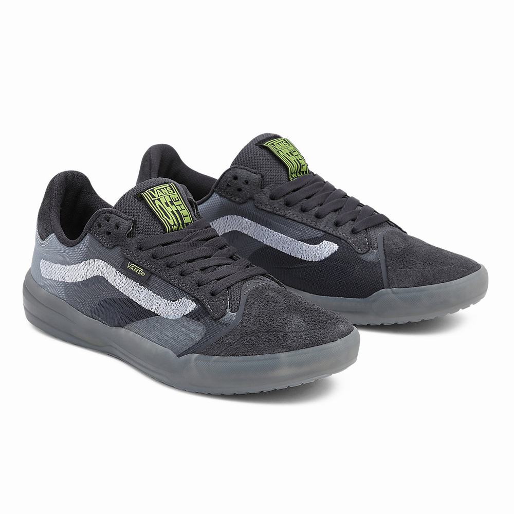 Tenis Vans EVDNT UltimateWaffle Hombre Negras/Gris | IPF754862