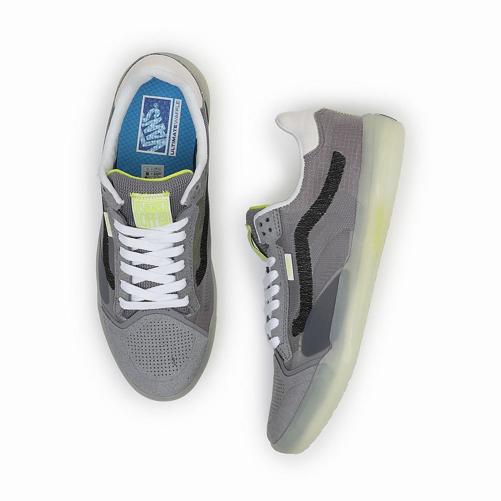 Tenis Vans EVDNT UltimateWaffle Mujer Gris/Blancas | VDS835214