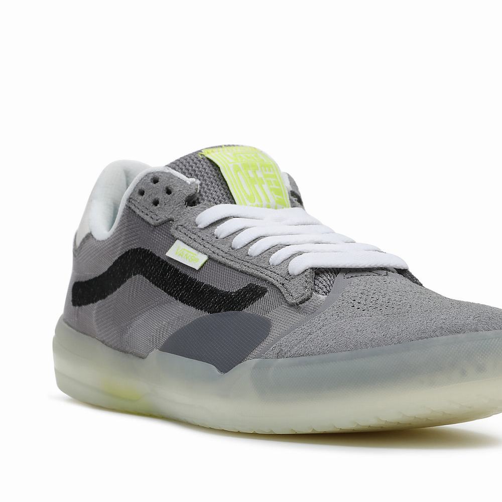 Tenis Vans EVDNT UltimateWaffle Mujer Gris/Blancas | VDS835214