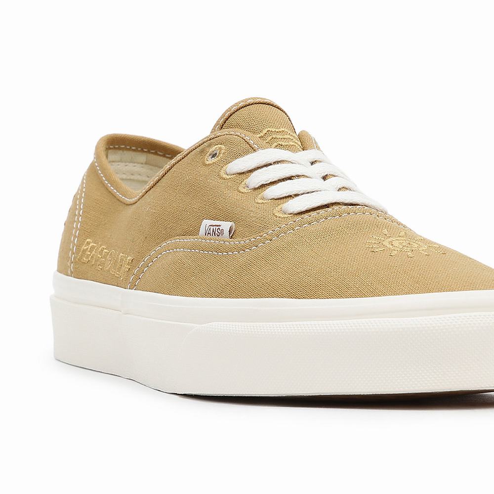 Tenis Vans Eco Theory Authentic Hombre Beige | KEH154269