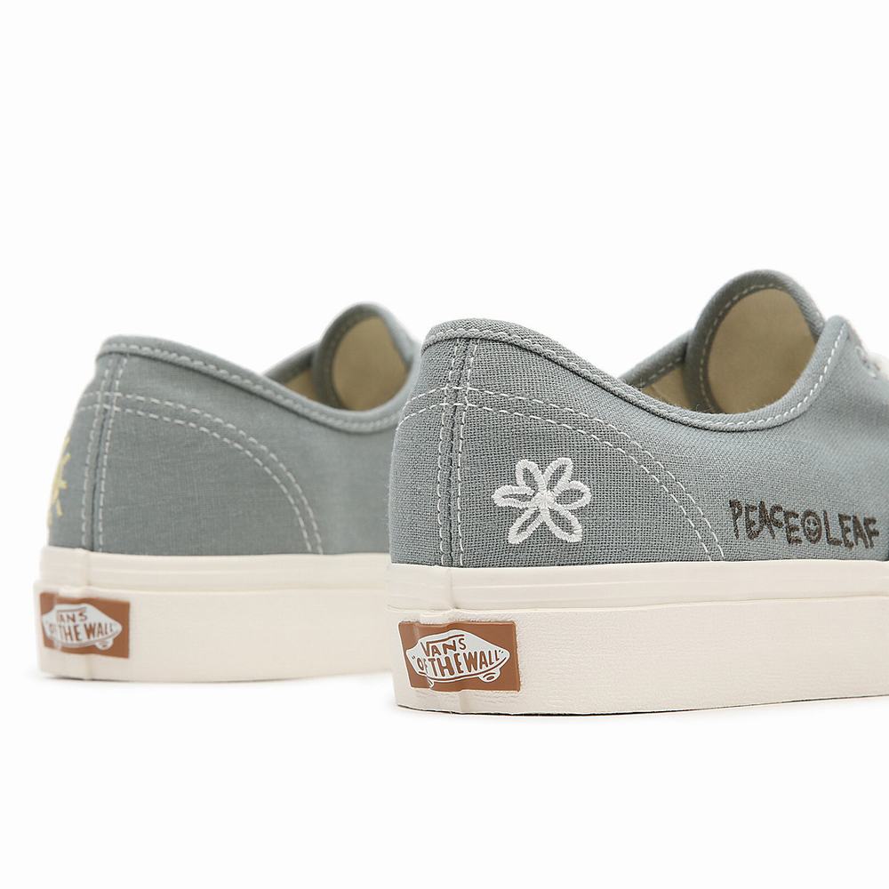 Tenis Vans Eco Theory Authentic Hombre Verde | XIW789314