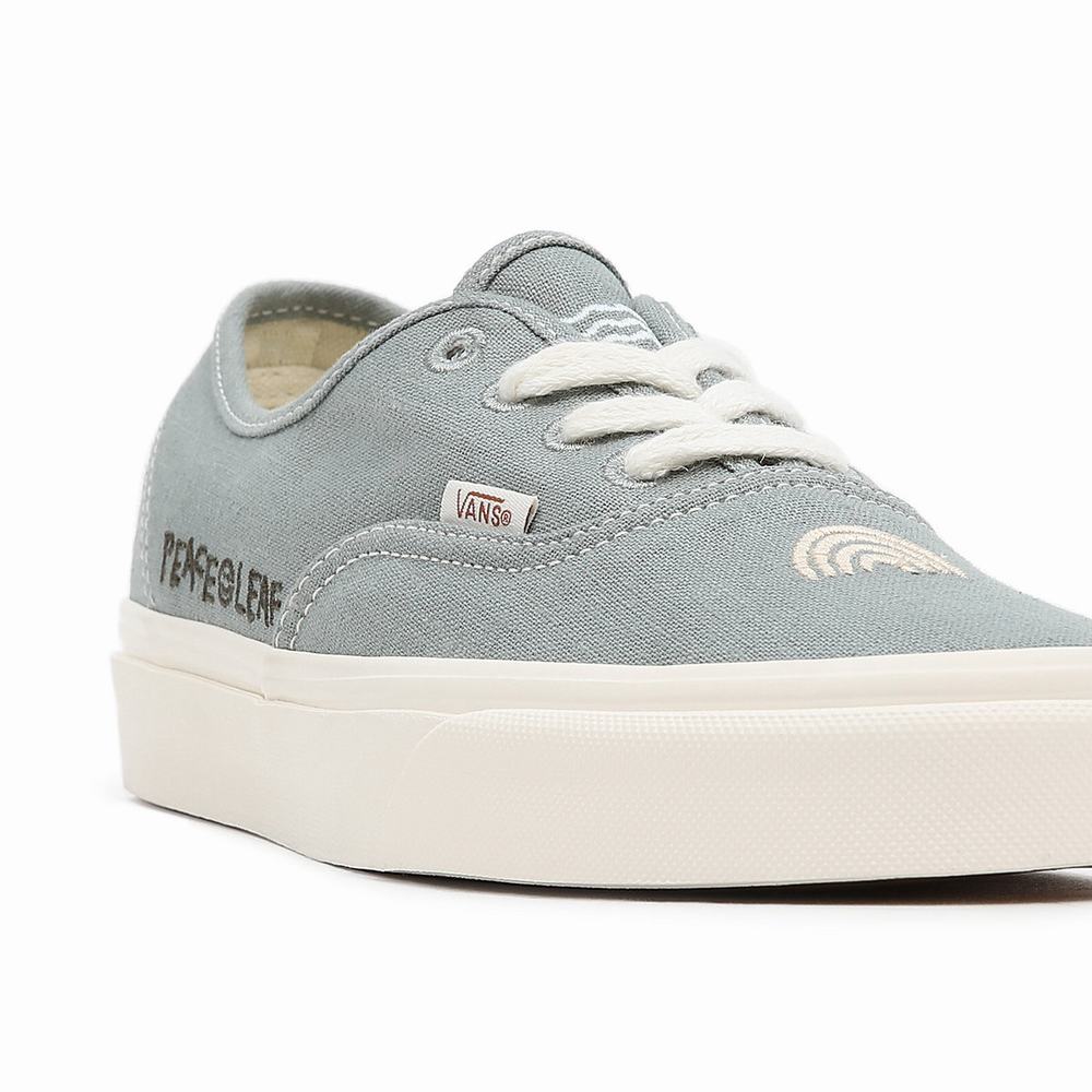 Tenis Vans Eco Theory Authentic Hombre Verde | XIW789314