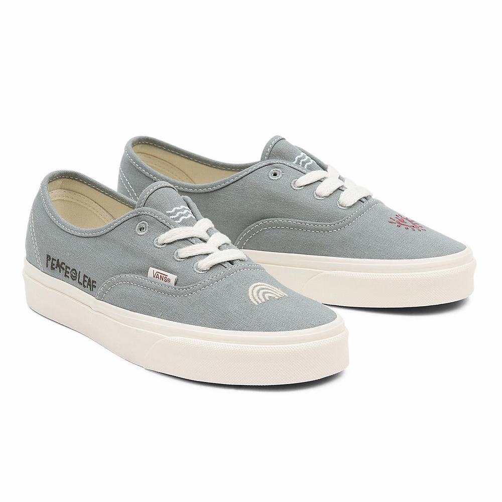 Tenis Vans Eco Theory Authentic Hombre Verde | XIW789314