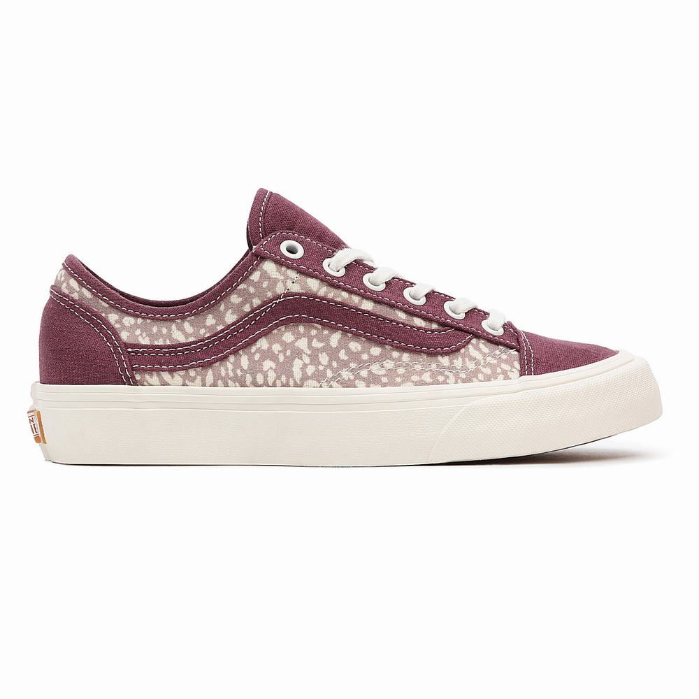 Tenis Vans Eco Theory Estilo 36 Decon Sf Hombre Rojas | GZV890526