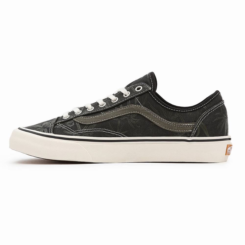 Tenis Vans Eco Theory Estilo 36 Decon Sf Mujer Negras | NUK108953