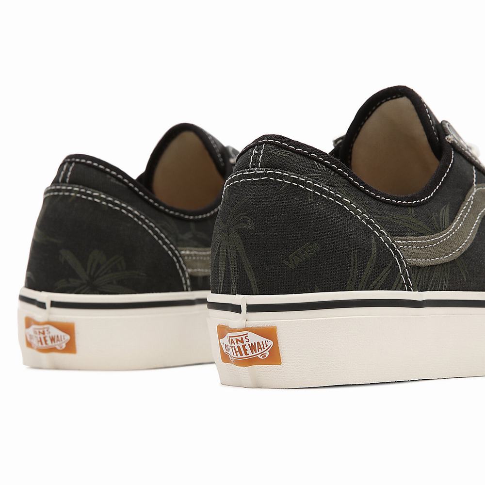 Tenis Vans Eco Theory Estilo 36 Decon Sf Mujer Negras | NUK108953